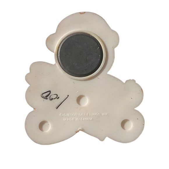 🎯 10 for $10 / Vintage Bear with Bunny Magnet - Picture 2 of 6